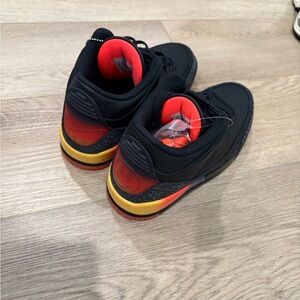 Nike Black and Red Athletic Shoes